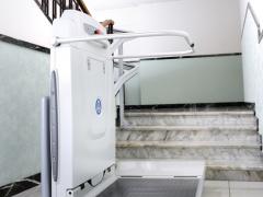 Platform stairlifts for wheelchair users: 