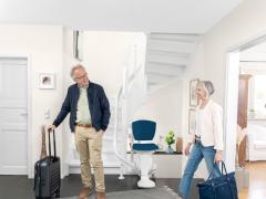 Fachgerechte Installation eines Treppenlifts durch