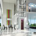 Elevator family house