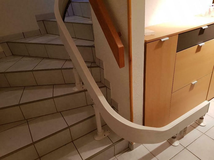 Geschwungene Treppe