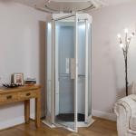 Homelift in single family house interior