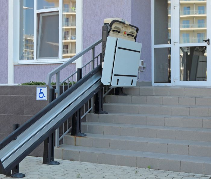 Plattformlift aussen