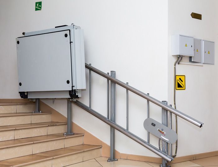 Plattformlift draussen