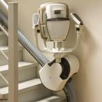 Seat lift collapsed