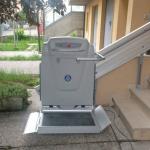 Thyssenkrupp stairlift exterior