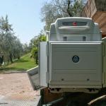 Thyssenkrupp stairlift in the garden