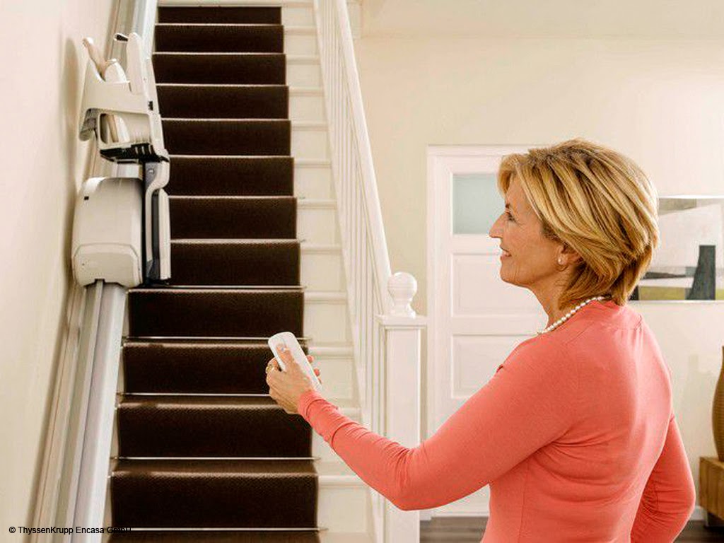 Stairlift remote control