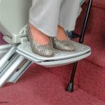 Stairlift footrest