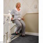 Stairlift rotating seat