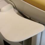 Switch for stairlift swivel seat