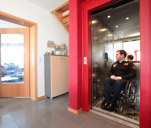 Handicapped accessible elevators