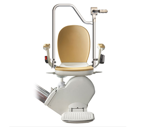 Stairlift for standing and sitting