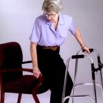 Stair climbing aids for people with walking aids