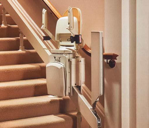 stairlift folded