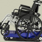 Treppenraupe für Rollstuhl mobil